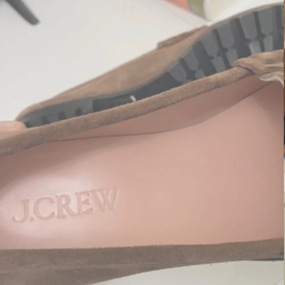 J. Crew Winona Lug Sole Penny Loafers in Toffee Size 9 - Picture 9 of 11